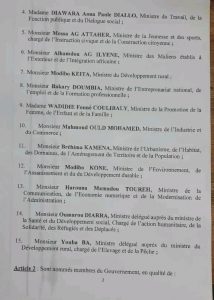 Voici La Liste Des Nouveaux Membres Du Gouvernement Malien Bamada Net